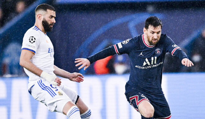 Lionel Messi Karim Benzema Real Madrid