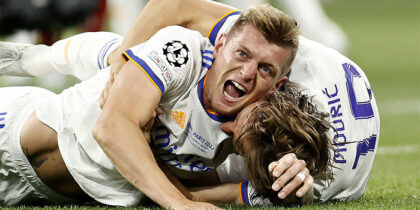 Toni Kroos Luka Modric Real Madrid