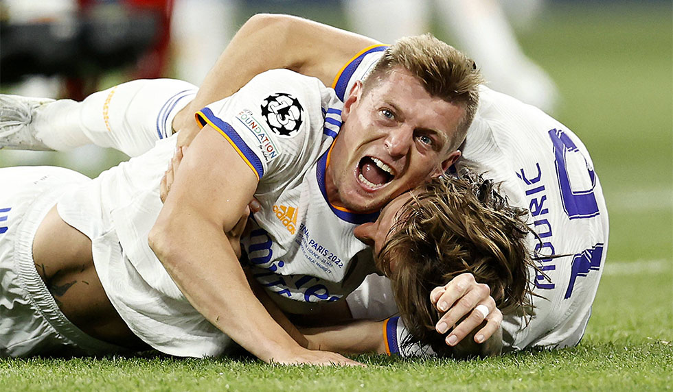 Toni Kroos Luka Modric Real Madrid