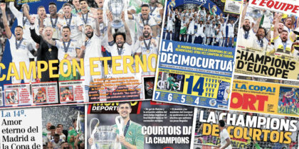 champions league finale real madrid titel pressestimmen
