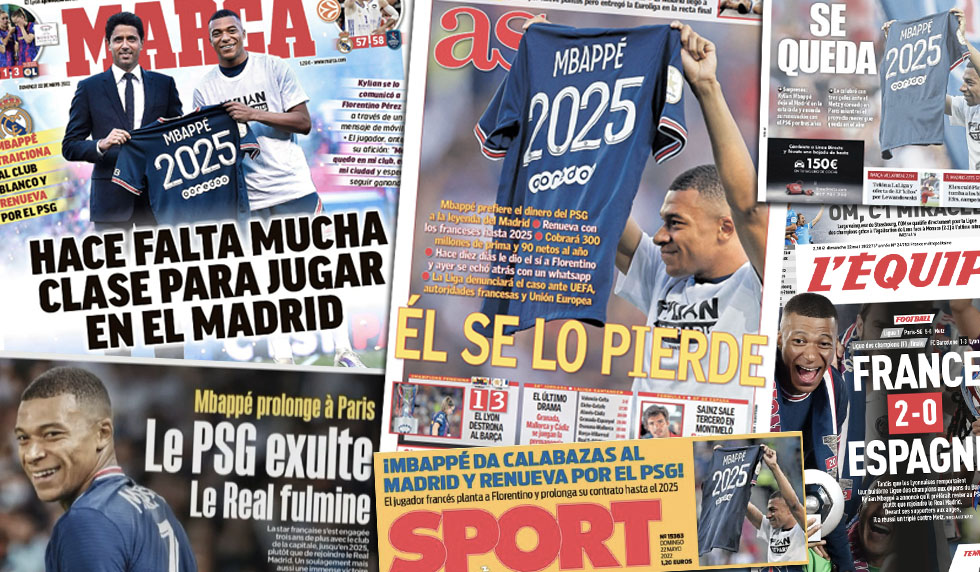 kylian mbappe psg real madrid pressestimmen