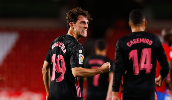 Alvaro Odriozola Real Madrid AC Florenz