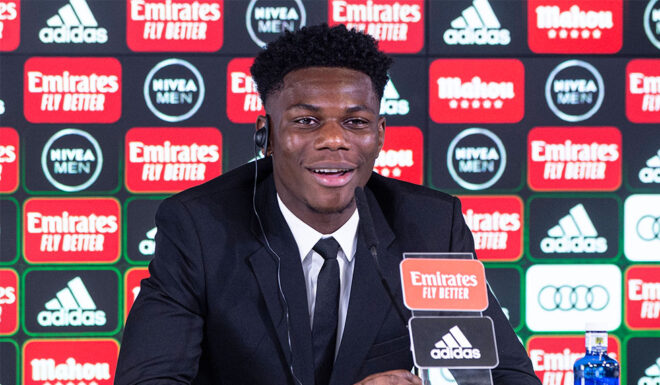 Aurélien Tchouaméni real madrid pk