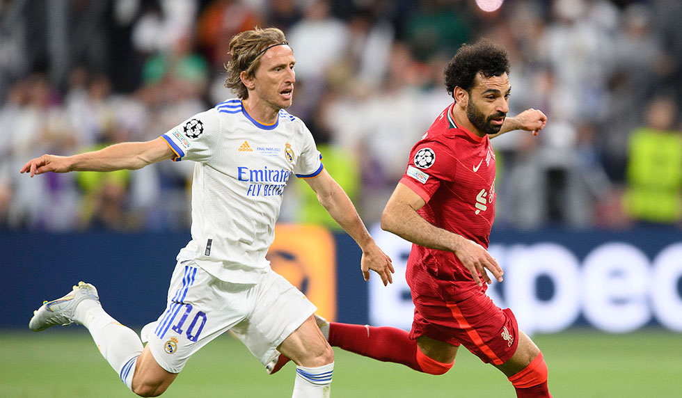 Luka Modric Mohamed Salah