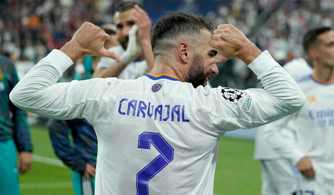 Daniel Carvajal Real Madrid
