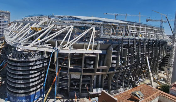 Estadio Santiago Bernabéu Real Madrid Bernabéu-Umbau
