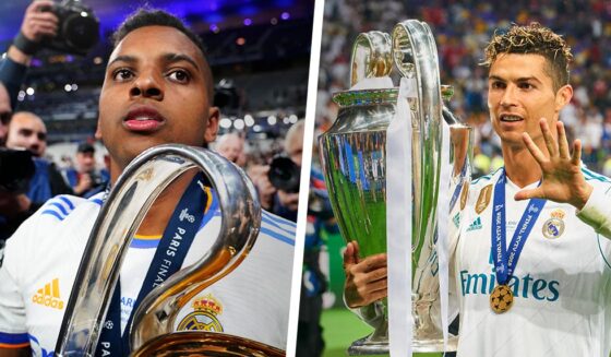 Rodrygo Goes Cristiano Ronaldo