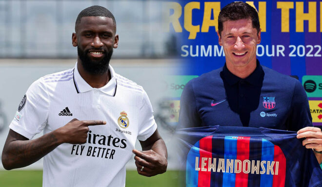 Antonio Rüdiger Robert Lewandowski