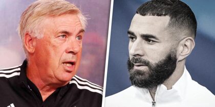Carlo Ancelotti Karim Benzema