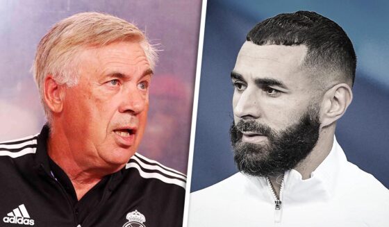 Carlo Ancelotti Karim Benzema