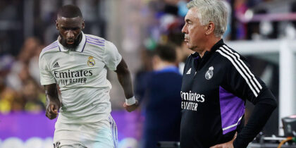 Carlo Ancelotti Antonio Rüdiger Real Madrid