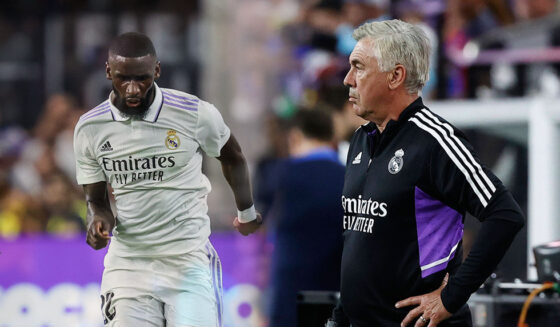 Carlo Ancelotti Antonio Rüdiger Real Madrid