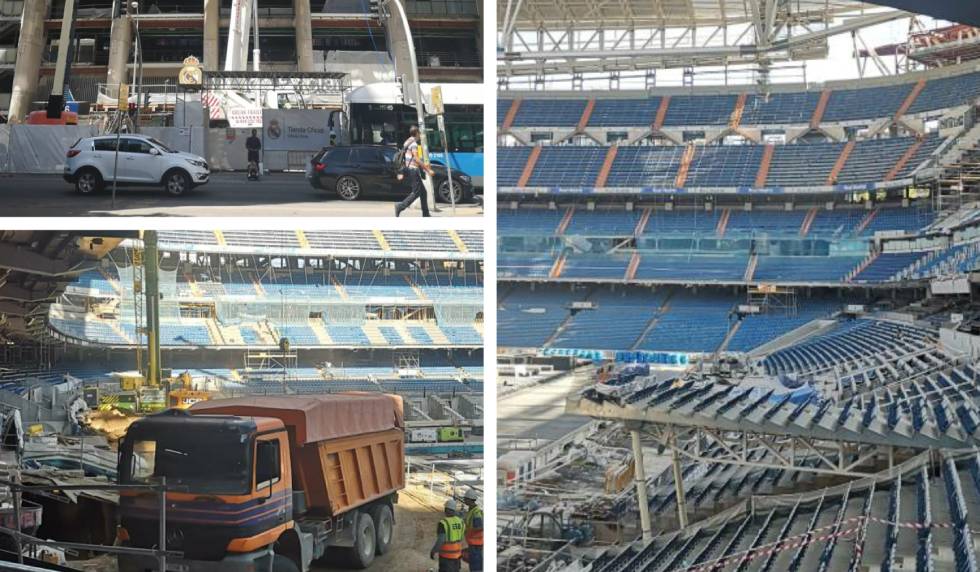 Estadio Santiago Bernabéu Real Madrid Umbau