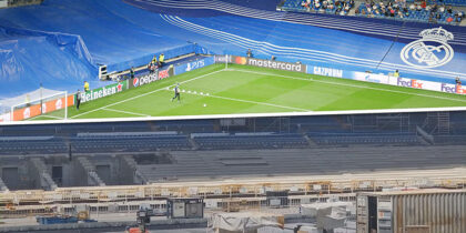 Estadio Santiago Bernabéu Real Madrid Umbau