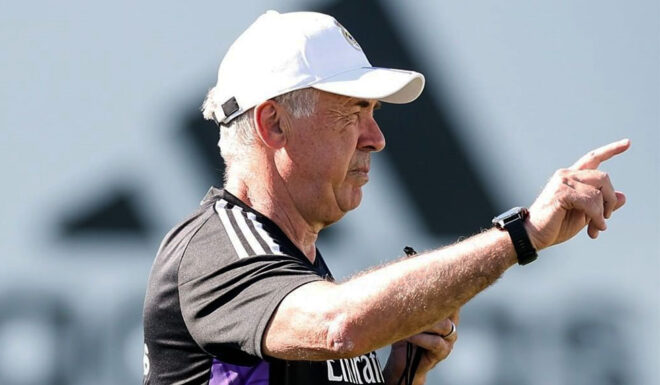 Carlo Ancelotti Real Madrid