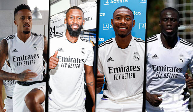 militao rüdiger alaba mendy real madrid