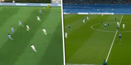 real madrid angriff nach anstoß