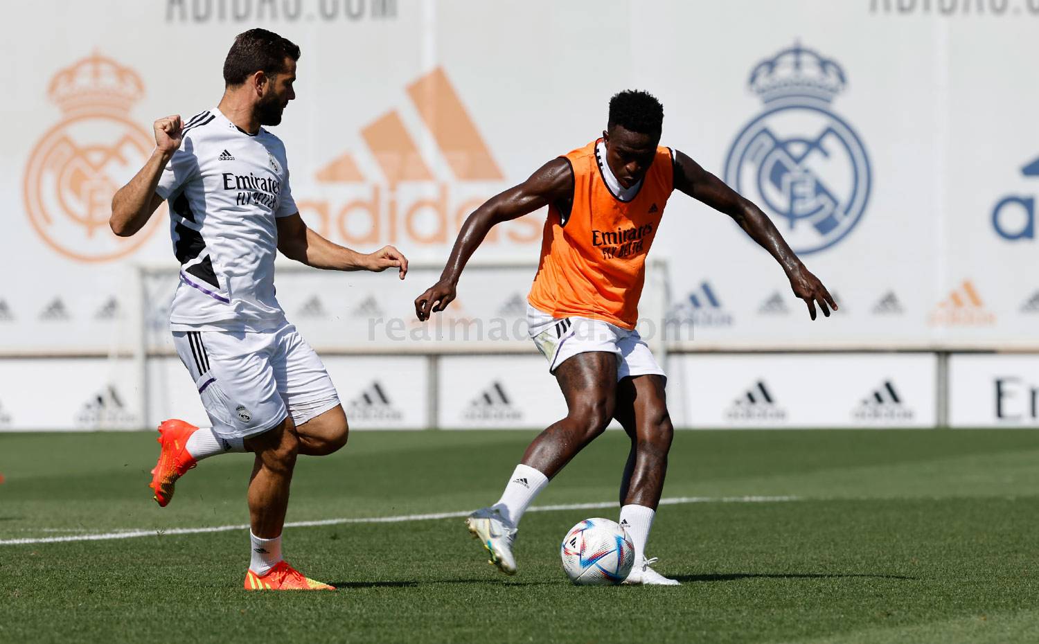 vinicius real madrid training