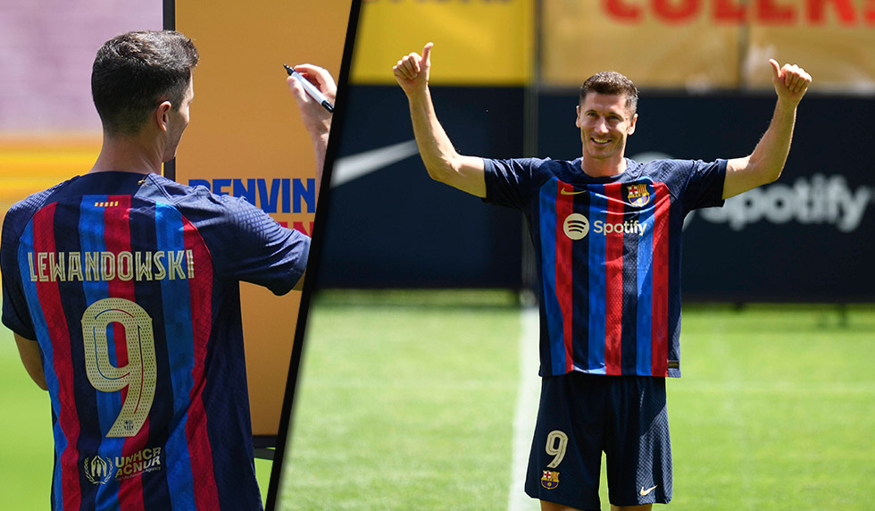 Robert Lewandowski FC Barcelona
