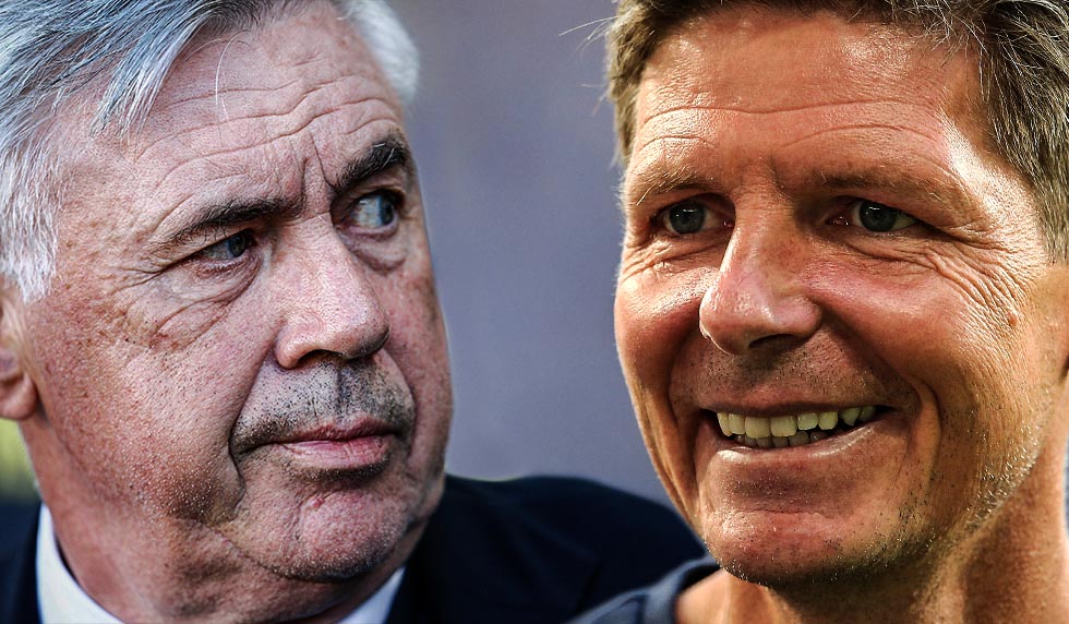 Carlo Ancelotti Oliver Glasner