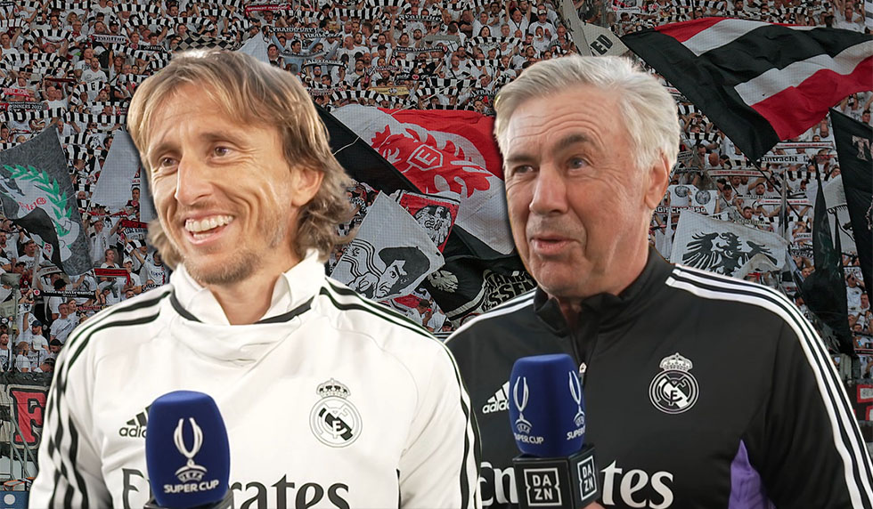 Real Madrid Eintracht Frankfurt Fans