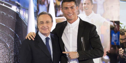 Florentino Perez Cristiano Ronaldo Real Madrid