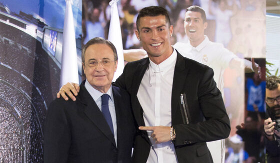 Florentino Perez Cristiano Ronaldo Real Madrid