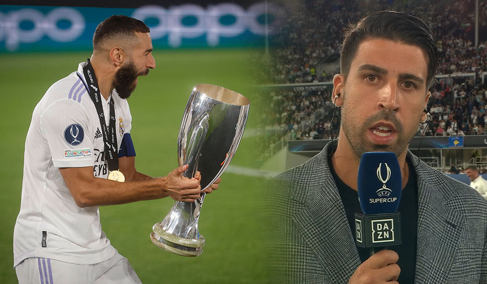 Sami Khedira Karim Benzema Real Madrid