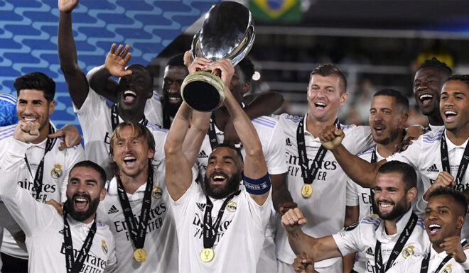 Real Madrid UEFA Super Cup