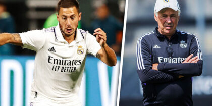 Eden Hazard Carlo Ancelotti Real Madrid