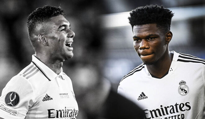 Casemiro Tchouaméni Real Madrid Casemiro Tchouaméni Real Madrid