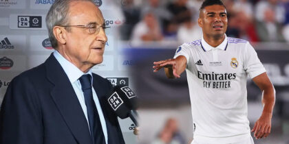 Florentino Perez Casemiro Real Madrid