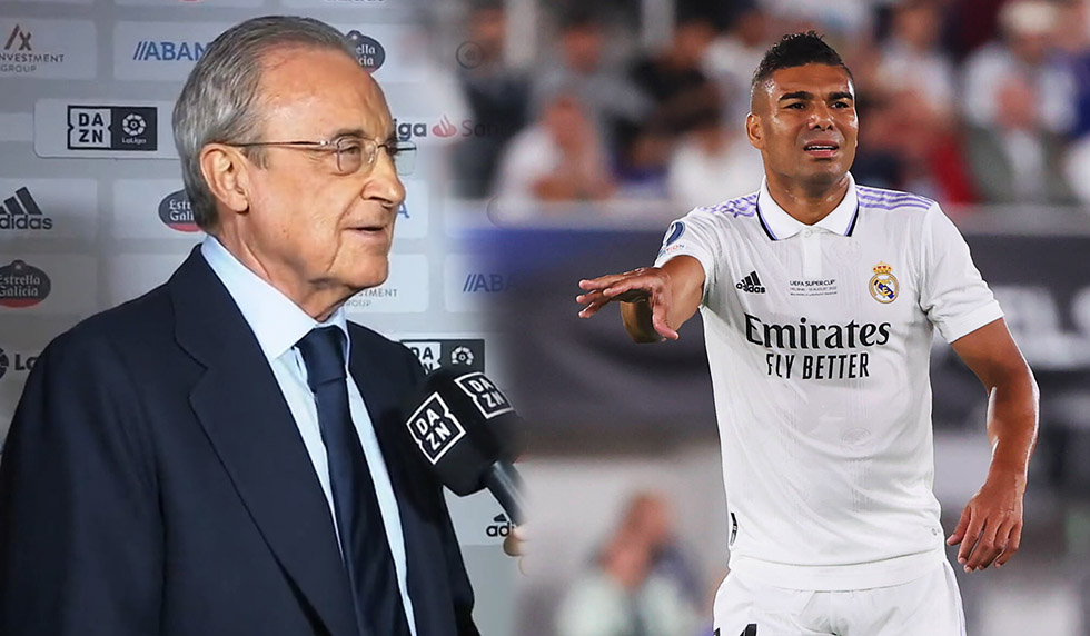 Florentino Perez Casemiro Real Madrid