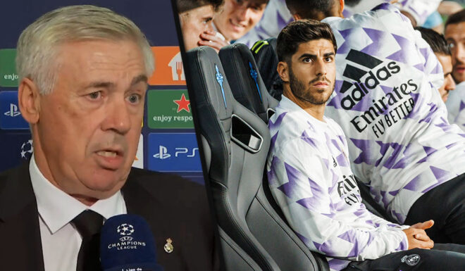 Carlo Ancelotti Marco Asensio Real Madrid