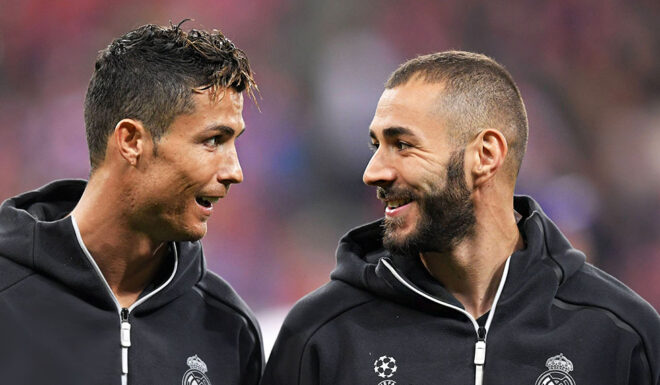 Karim Benzema Cristiano Ronaldo Real Madrid