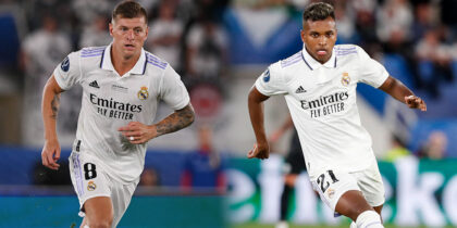 Rodrygo Toni Kroos Real Madrid
