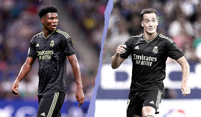 Aurelin Tchouameni Lucas Vazquez Aurelin Tchouameni Lucas Vazquez
