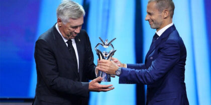 carlo ancelotti europas trainer des jahres 2022 uefa