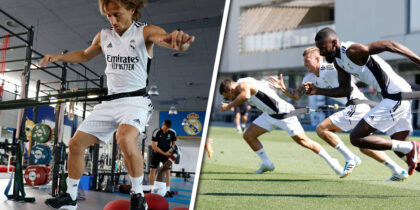 modric rüdiger training