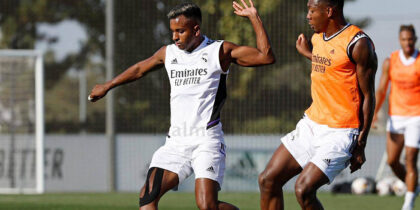 rodrygo alaba training