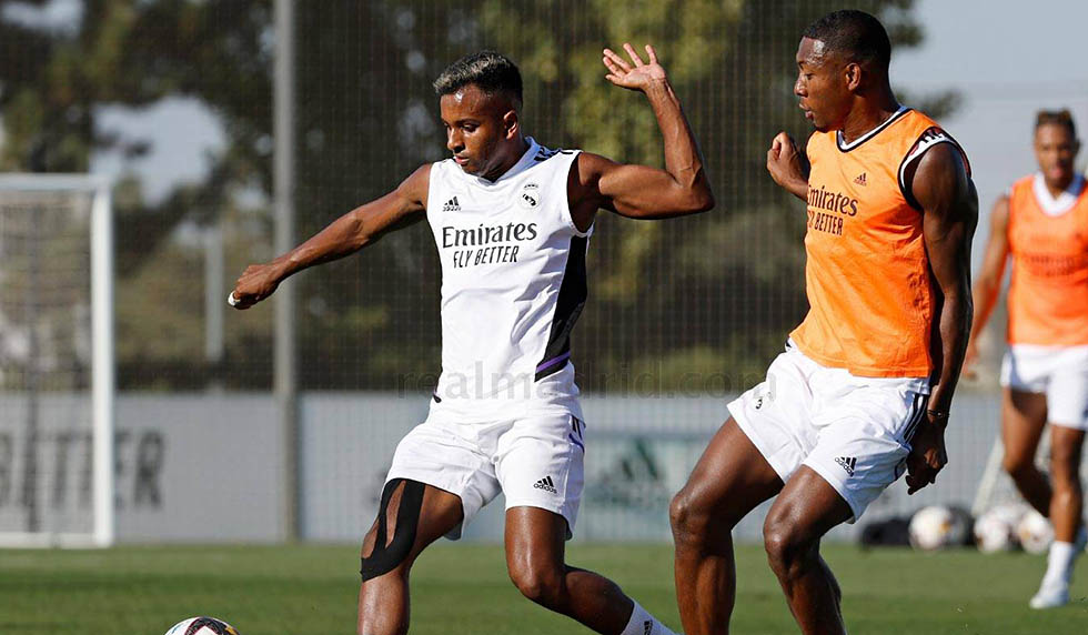 rodrygo alaba training