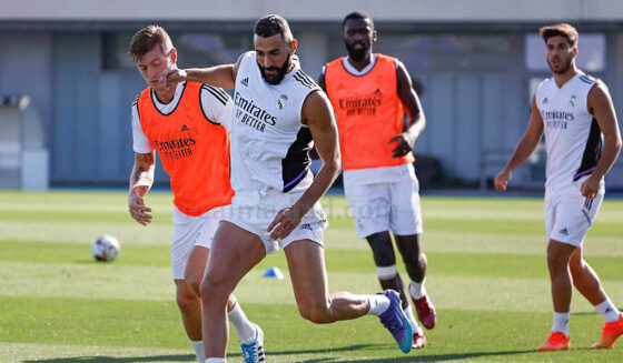 training kroos benzema training kroos benzema