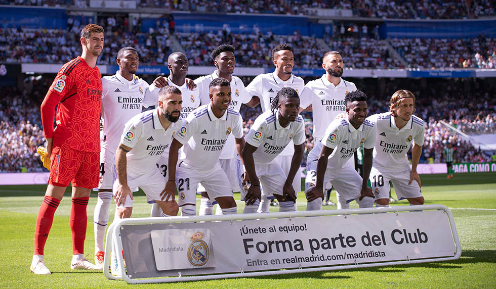 Real Madrid Team Foto
