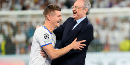 Toni Kroos Florentino Perez Real Madrid