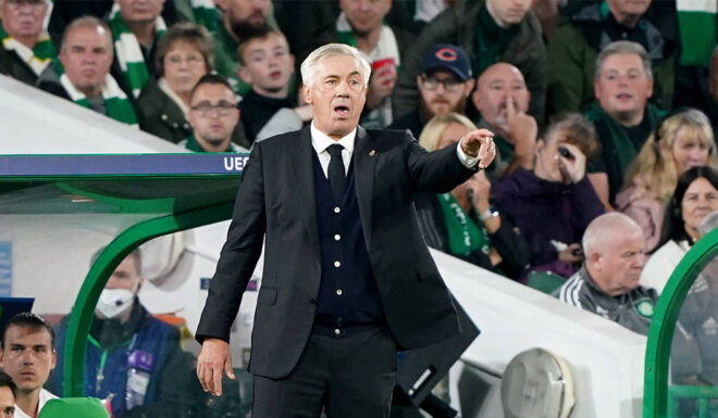 Carlo Ancelotti Real Madrid