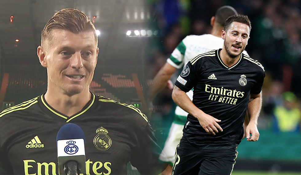 Toni Kroos Eden Hazard Real Madrid