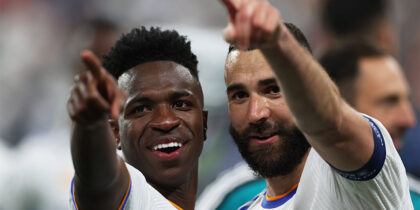 Vinicius Junior Karim Benzema Real Madrid