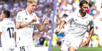 Fede Valverde Eden Hazard Real Madrid