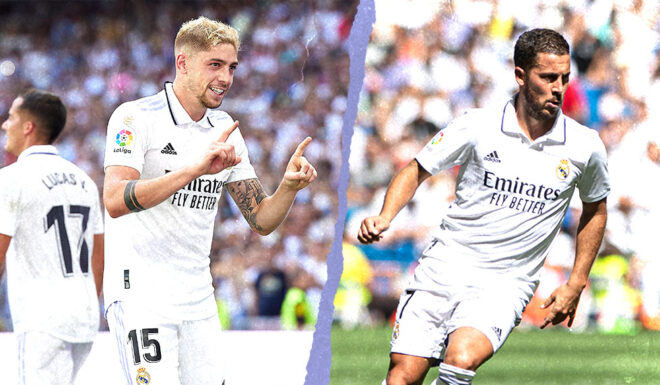 Fede Valverde Eden Hazard Real Madrid