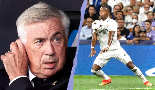 Carlo Ancelotti David Alaba Carlo Ancelotti David Alaba